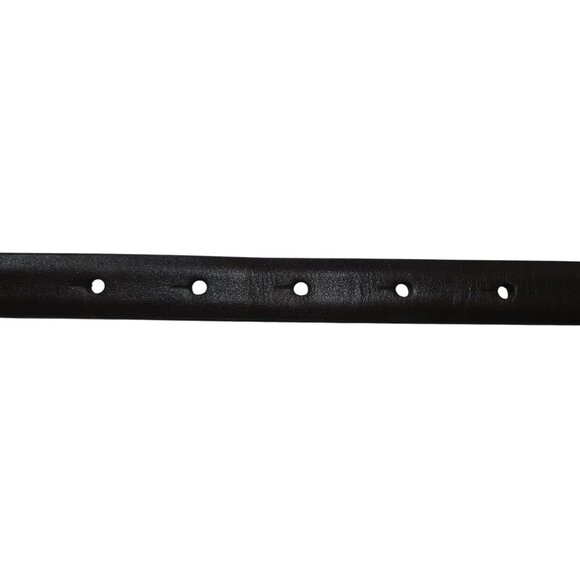 Coach Brown Leather Brass Studded Belt main image 5